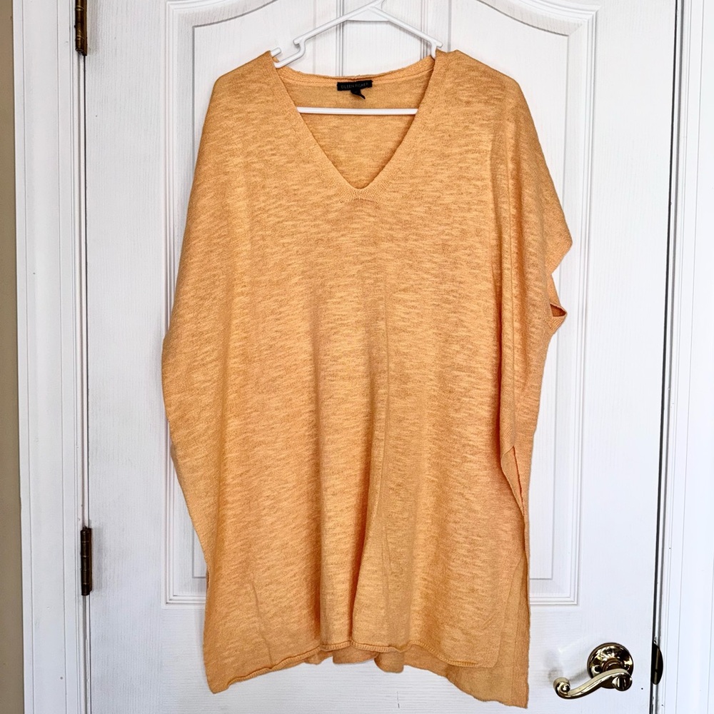 Eileen Fisher Oversized Tunic Cover-up Golden Yellow Size Small